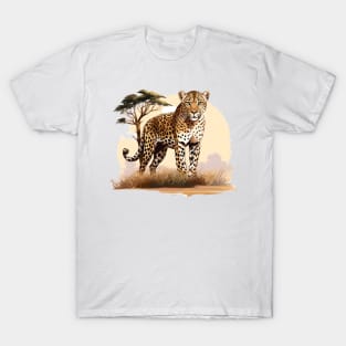 African Leopard T-Shirt